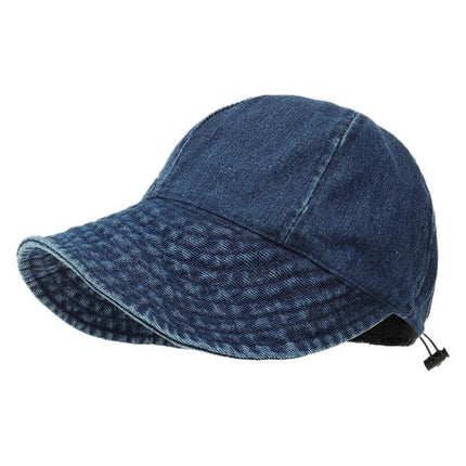Sunscreen Hat Women's Denim Sunscreen Hat Women's Sunscreen Hat Women's Duck Tongue Hat Anti-Yan Pot Hat Fashion