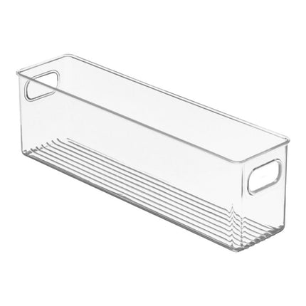 Storage Box Rectangular Narrow Long Strip High-rise Acrylic Transparent Plastic Sundry Snack Socks Gap Storage