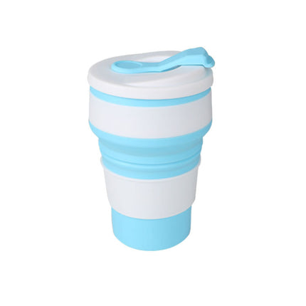 Wholesale Silicone Folding Water Cup Portable Travel Compression Mouthwash Cup Outdoor Sports Water Cup Retractable Cup Coffee Cup