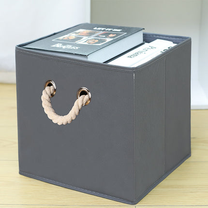 Amazon Coverless Storage Box Fabric Storage Box Foldable Large Clothes Organiser Toy Storage Box Cross Border
