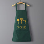 Knife and fork [without hand wiping] green