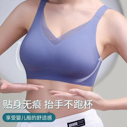 Cross-border Breast Bra Special Bra after Mastectomy Silicone Women's False Breast False Breast Two-in-One Underwear