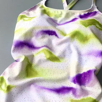 2025 New Swimsuit for Women, Special for Swimming Pools, High-End Women's Multi-Colorful Sleeveless Backless Slimming Look Sexy Swimsuit