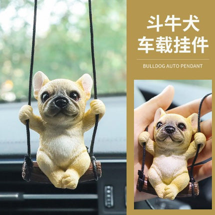 Car Accessories Car Accessories New Cute Car Pendant Pendant Popular Car Decoration Rearview Mirror Bulldog
