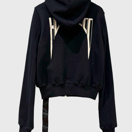 Women's Hoodie Jacket 2026 New Dark Style Heavy-Duty Hooded Trendy Brand Print Zip-Up Hoodie Jacket