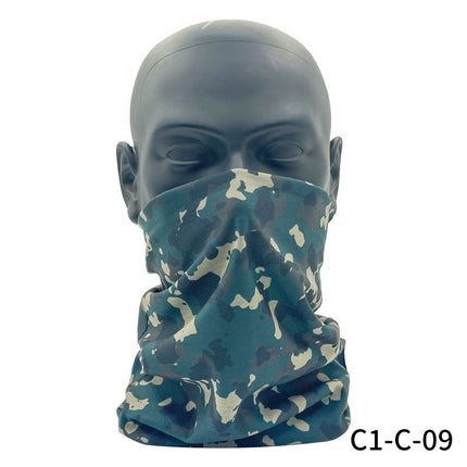 Outdoor Seamless Versatile Magic Headscarf for Men and Women, Cycling Mask, Neck Gaiter, Windproof Neck Scarf, Summer Sun Protection, Quick-Drying