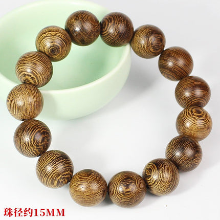 Factory wholesale Wen play wooden beads bracelet 108 beads for men and women lovers jewelry gift chicken wings wooden bracelet