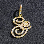 Gold single letter G