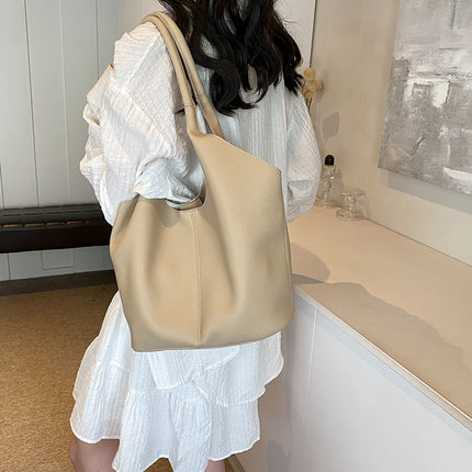 PU Tote Shoulder Bag Women / Sac Cabas Épaule PU Femme