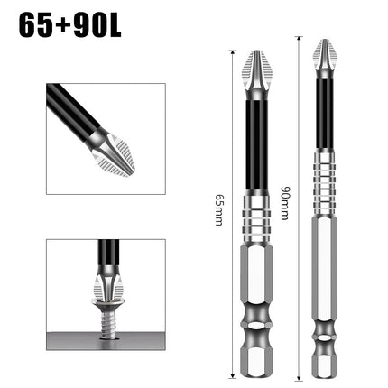 K5 Anti-Slip Bit S2 Magnetic 5A Black Anti-Slip Cross Bit Hand Electric Drill Electric Screwdriver High Hardness