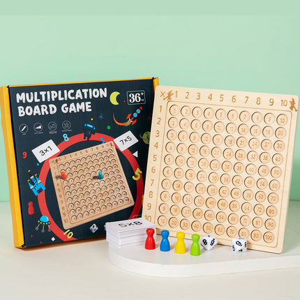 Primary school students' multiplication formula table recitation artifact table game first grade mathematics teaching aids learning supplies