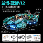 1:14 tiffany blue v12+ remote control power set [container gift box]