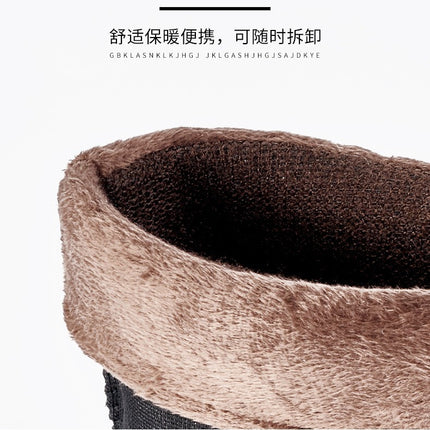 Winter rain boots fleece-lined inner cover warm liner thickened long fleece cover high fleece rain boots cotton cover plush socks cover