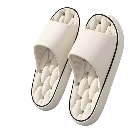 Slippers for Women, Summer Couples, Indoor Home Bathroom Bathing, Leaking, Non-Slip, Thick-Soled, Shit-Stepping Household Sandals, Slippers for Men
