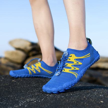 New Cross-border Five-finger Wading Shoes Outdoor Couple's Tracing Shoes Water Sports Non-slip Beach Shoes Amphibious Shoes