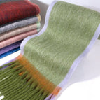 Frame scarf green / 40*200