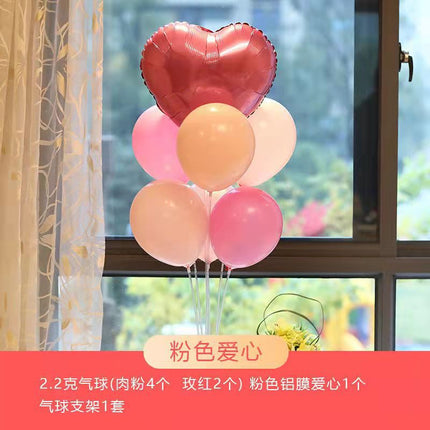 Table floating balloon decoration suit desktop decoration business Super activity birthday party banquet decoration engagement gift balloon