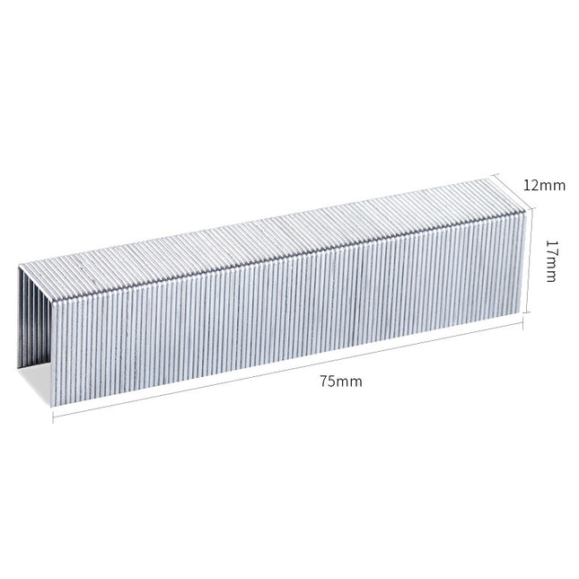 Deli 0017 Thick Staples 23/17 Staples Can Book 130 Pages 1000/Box Office Supplies