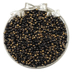 4mm aperture about 1mm 10 g/pack about 170 pieces / black gold