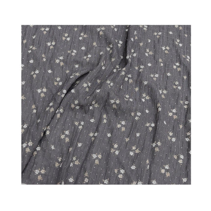 Bubble Plaid Small Floral Printed Fabric Women's and Children's Clothing Skirt Dress Soft Fabric 2025 Spring and Summer New Products