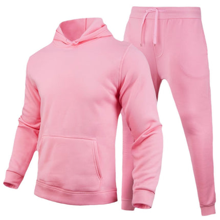 Men's Suit Cross-Border Autumn and Winter Export Pullover Sports Sweatshirt and Sweatpants Fashionable Men's Fleece Hoodie Jacket for Men