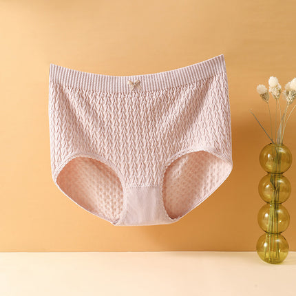 Autumn and Winter New Large Size Underwear for Women 100kg High Waist Tummy Control Pants Extra Large Plus Size mm Briefs for Women Breathable
