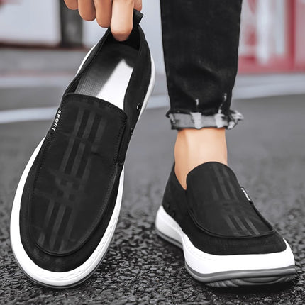 Slip-On Cloth Shoes for Men, Summer Shoes for Men, Lazy Men's Sneakers, Dad's Walking Canvas Shoes