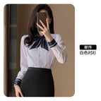 6821 white shirt / S