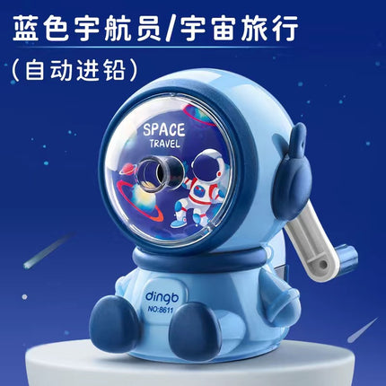 Dingbang cartoon pencil sharpener roll pen hand-cranked primary school children's kindergarten automatic Pen pencil sharpener machine