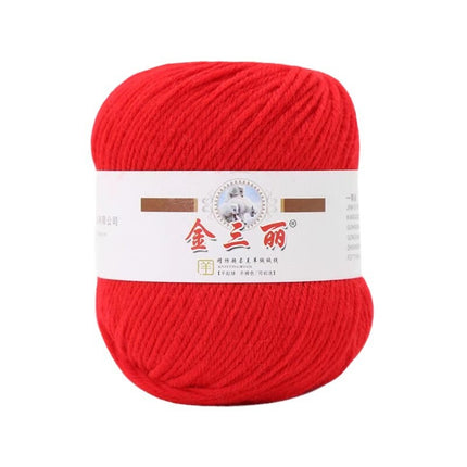 Jin Sanli acrylic baby line hand woven shoes cushion bag scarf diy hook shoes cushion wholesale specials