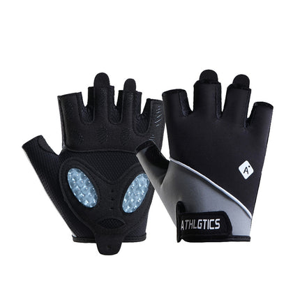 Fitness Gloves Women's Sports Anti-cocoon Anti-skid Iron Horizontal Bar Training Half-finger Special Kettlebell Cycling Yoga