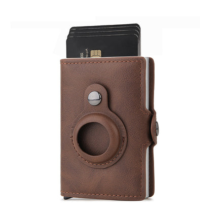 Cross-border New RFID Location Tracker Protective Case Airtag Card Holder Credit Card Holder Men Wallet Wallet