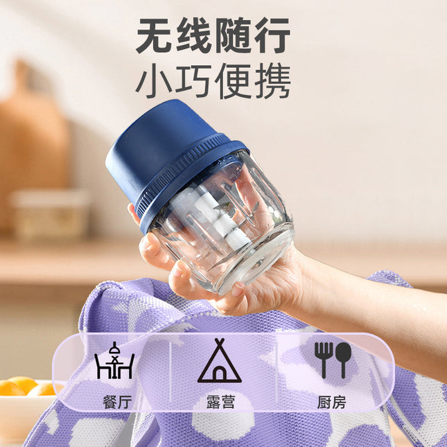 Kraft Xingchen Wireless Electric Garlic Packer Garlic Packer Garlic Pepper Kitchen Household Meat Gracker Cooking Machine