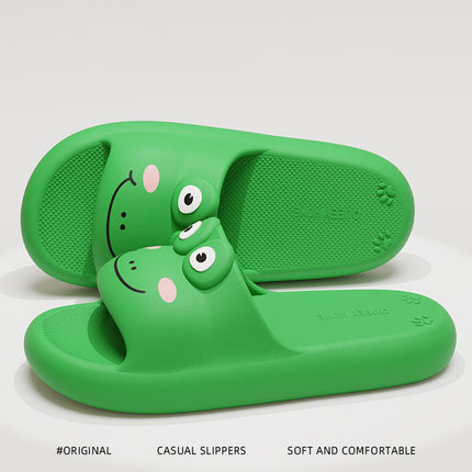 Indoor Home Slippers Student Lovers Dormitory Eva Anti-odor Bathroom Non-slip Cartoon Cute Household Slippers