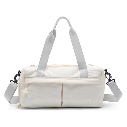Summer New Small Gym Bag Women's Dry and Wet Separate Shoulder Bag Sports Bag Yoga Bag Shoe Bin Luggage Bag Printed logo