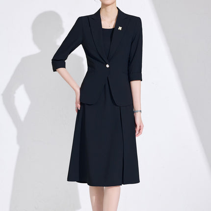 Light Workplace Suit dress suit Women's 2025 New Small Commuter High-end Suit Jacket Two-piece Set