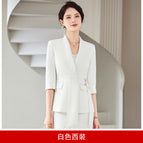one-piece white suit / S
