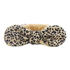 Yellow leopard print headband/bulk