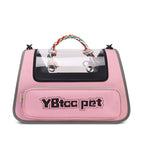 [shoulder/crossbody/portable] / Transparent pink