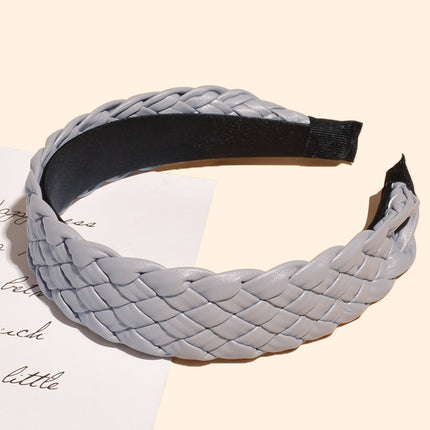 2023 New High-end Sense Hair Clip Hair Hoop Female Elegant Internet Celebrity Face Wash Hair Hoop Simple Non-slip Toothed Hair Accessories