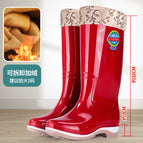 618/high tube/red/velvet / 38