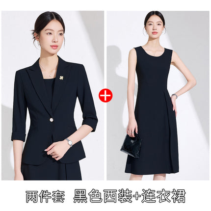 Light Workplace Suit dress suit Women's 2025 New Small Commuter High-end Suit Jacket Two-piece Set