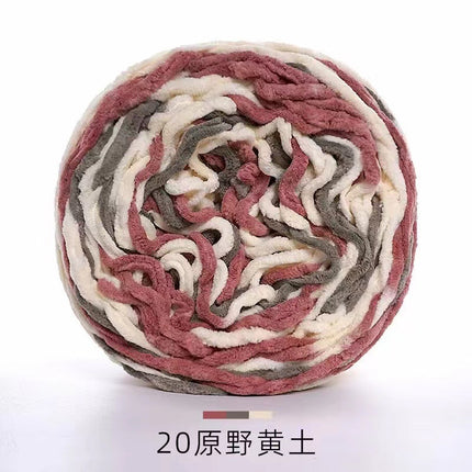 3.8 two ice thread single strand small ice thick wool ball hook shoe thread slippers scarf cushion wholesale large quantity