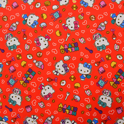 8 An Fine Sail Pure Cotton Ba An Canvas Fabric Handmade Tablecloth Bag Pet Cartoon Thickened Cotton Kitty Fabric