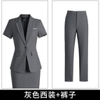 Grey Suit Pants / S