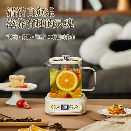 Health Pot Multi-functional New Household Glass Kettle Small Office Tea Maker Dormitory Flower Tea Pot Gift
