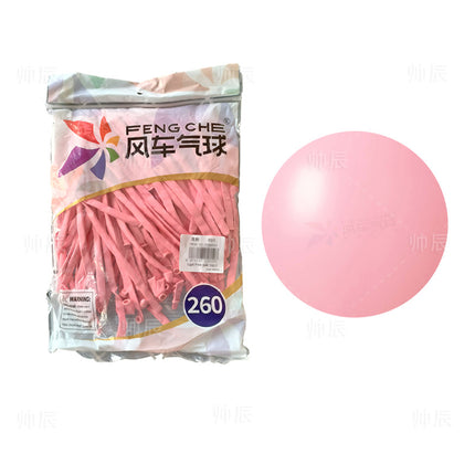 Windmill 260 long matte thickened Magic long balloon Street selling woven shape strip 260 windmill balloon