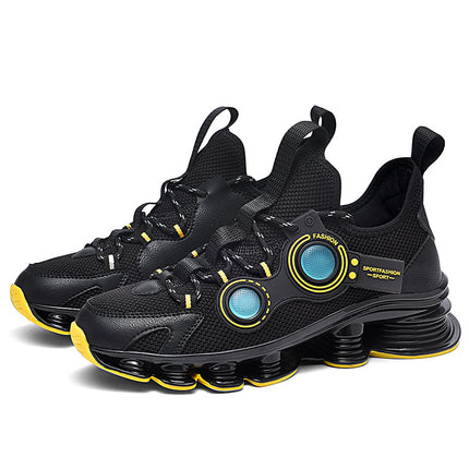 Cross-Border Large Size Blade Shoes Men's Breathable Running Casual Sports Shoes Men's Non-Slip Shock-Absorbing Running Blade Sports Shoes