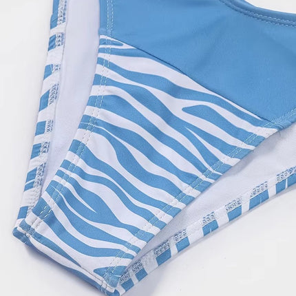 Yiyou Wholesale European and American Sexy Bikini Separates Swimsuit Women's Fashion Striped Bikini Bikini