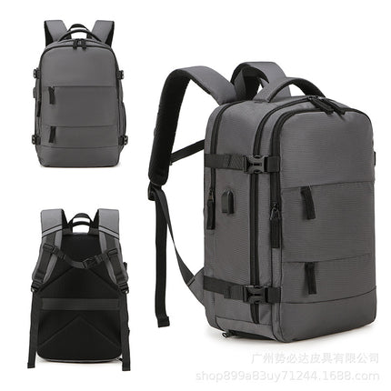 Source Factory Cross-Border Hot-Selling Travel Backpack for Women, Multifunctional Luggage Backpack for Short-Distance Business Trips with Dry and Wet Separation